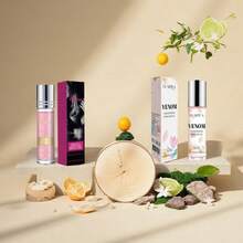 女士费洛蒙香水，2025升级版精油香氛伴侣香水 - 费洛蒙身体油滚珠 - 丘比特香氛，释放你的魅力，适合约会，便携持久 - 诱人 - 費洛蒙 - 查看 5