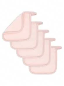 5/10/20 pezzi Panni struccanti riutilizzabili, salviette detergenti per il viso lavabili in lavatrice adatte a tutti i tipi di pelle, trucco, economiche, decorazione camera, toeletta, viaggio, camera da letto, accessori trucco, cuscinetto, applicatore trucco, cuscinetto cipria, spugnetta trucco