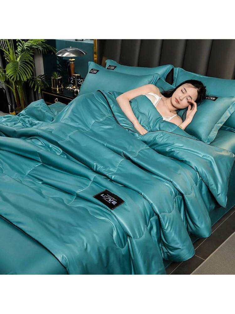 アイスシルク エアコンキルト 夏用 冷感キルト 4点セット ドミトリー