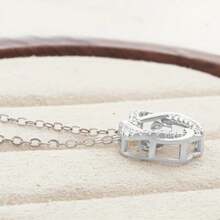 Collar con colgante de moda de plata de ley 925 para mujer, joyería de lujo, adecuado para uso diario, citas, fiestas, regalo para San Valentín, Día de la Madre, Halloween, Acción de Gracias, Navidad