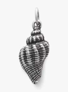 1 Popular Silver S925 Pendant Summer Series/Enamel Corn Roll Truck/Love My Clogs/Red Lipstick/Red Love Cup/Grooved Conch Shell/Red Love Nail Polish