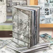 30 张/包贴纸书镜像潮汐系列复古模切贴纸、剪贴簿用品、笔记本配件、装饰相框、电脑和手机壳、水杯、废杂志、铅笔盒、桌面贴纸、返校贴纸、学校用品、返校 - 彩色 - 查看 8