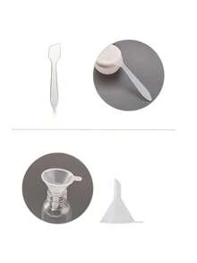 11件旅行可再填充瓶套装喷雾乳液洗发水沐浴露管装瓶化妆品空液体容器便携式工具补充装 - 粉色 - 查看 6