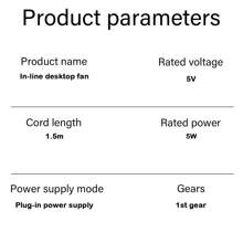 Ultra-Quiet Portable Folding Fan With 360° Surround - USB Powered, For Home, Office, School, Camping & Hiking