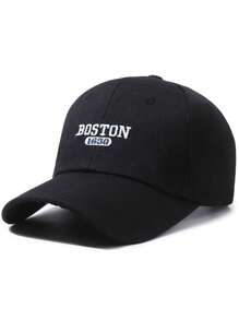 1 Stück leichter, atmungsaktiver Baseballcap, geeignet für Lässig Outdoor, Sport und Sommermode, Baseballcap mit geschwungenem Schlangenmuster, Mode Snapback Kappe für Herren und Damen, Stickerei mit Buchstaben, Sonnenschutz, einfarbig und vielseitig