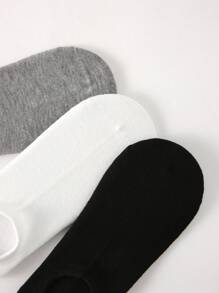 5/10/15/20 pares de calcetines clásicos de moda de unicolor para mujeres/hombres/niñas/niños/parejas, transpirables y cómodos, adecuados para estudiantes y adultos, para fiesta/vacaciones/oficina/uso en casa, color y estilo aleatorios