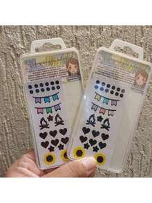Makeup For Festa Junina Country Party Sticker - 彩色 - 查看 3