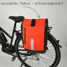 Waterproof Outdoor Gear 23L Bike Pannier Bag - Durable Travel Bag With Reflective  Features For Ultimate Protection