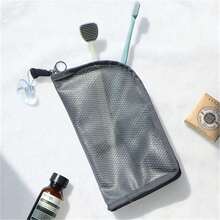 旅行化妆包、直立化妆刷包、笔筒、牙刷收纳包、防水洗漱包、收纳包旅行必备品度假暑假返校学校用品包女士旅行包旅行化妆包 - 彩色 - 查看 3