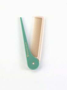 1pc Foldable Pink Comb , Portable Travel Hairbrush, Convenient Storage, Great Gift For Women,Hair Brush,Comb,Hair Tools,Hair Products And Accessories For Barber Salon Beauty Travel Essentials,Back To School,Travel Holiday Essentials,Hair Accessories For Women