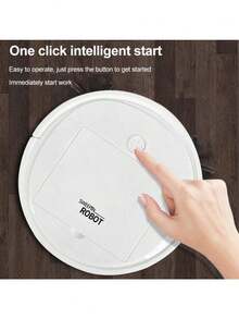 Pure Cleaning Robot Vacuum Cleaner With Upgraded Lithium-Ion Battery, 90 Minutes Running Time, Automatic Robot That Can Self-Detect Stairs, Pet Hair, And Works On Carpets & Hard Wood Floors - Multicolor - View 6