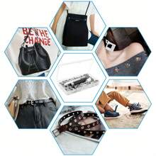 Zestaw narzędzi do przelotek 100 szt. (6/8/10/12 mm) Zestaw miedzianych przelotek z otworem, dziurkacz, narzędzia do ustawiania przelotek do odzieży, skóry, pasków, tkaniny, z stemplem i dziurkaczem do tworzenia biżuterii - trwałe narzędzia żelazne do skóry, pasków, odzieży i zasłon - zawiera torbę do przechowywania, zestaw przelotek | Narzędzia do dziurkowania | Trwałe narzędzia