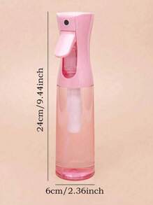 1pc Professional High Pressure Atomizer Spray Bottle, 200ML/300ML High Pressure Continuous Automatic Airless Fine Mist Sprayer, Hair Styling Tools, Hair Care Products And Accessories, Salon Beauty Travel Essentials