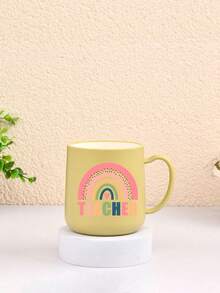 1 pezzo Tazza personalizzata, personalizzabile con foto, testo, nome, logo, disponibile in vari colori, tazza personalizzata per compleanno, adatta per lavaggio, birra, succo, latte, caffè, facile da pulire, elegante, semplice, prodotti personalizzati di alta qualità, può essere usata come regalo di inaugurazione della casa