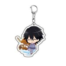 bandai Accesorio de anime Llavero acrílico de anime - Bungou Stray Dogs Lindo colgante de estilo Y2K de dibujos animados, adecuado para bolsos y llaves, regalo perfecto para fans, accesorios de cosplay, llavero de coche, bolso, mochila, pequeña joya, accesorios, regalos creativos, regalos de estudiante, accesorios de coche, colgante de bolso, accesorios escolares