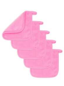 5/10/20 pezzi Panni struccanti riutilizzabili, salviette detergenti per il viso lavabili in lavatrice adatte a tutti i tipi di pelle, trucco, economiche, decorazione camera, toeletta, viaggio, camera da letto, accessori trucco, cuscinetto, applicatore trucco, cuscinetto cipria, spugnetta trucco