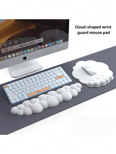 It Precisely Matches The Height Difference Between The Desktop And The Mouse, Avoiding Excessive Bending Of The Wrist. This Is The "Mouse-Hand Prevention" Posture Recommended By Doctors. With It, You Can Easily Maintain A Comfortable Posture.