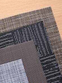 Manteles modernos, protector de mesa de PVC con acabado en mosaico, antideslizante, resistente al calor y fácil de limpiar - Multicolor - Ver 4