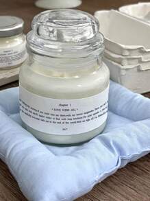 1 vela artesanal perfumada 100% cera de soja, vela limpa para potes pequenos/médios/grandes, velas de longa duração: até 25/60/100 horas, presentes perfeitos, vela decorativa para ambientes, presentes para o Dia das Mães, decoração de quarto