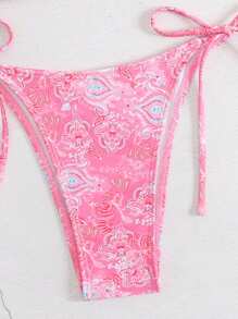 2 Stück Blumen-Bikini-Set, für Sommer Strandurlaub