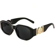 1pc Retro Rectangle Fashion Glasses Women Men ,Y2K,Summer Beach Glasses, 90s Small Narrow Square Glasses,Autumn And Winter Decoration,Mother's Day ,,Driving Traveling Photography Parties Daily Life Decoration Work Glasses CK2322 - 004 - 查看 1