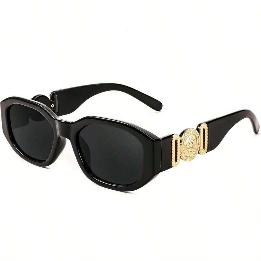 1pc Retro Rectangle Fashion Glasses Women Men ,Y2K,Summer Beach Glasses, 90s Small Narrow Square Glasses,Autumn And Winter Decoration,Mother's Day ,,Driving Traveling Photography Parties Daily Life Decoration Work Glasses CK2322 - 004 - 查看 1