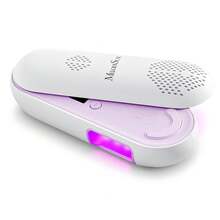 MelodySusie Innovative UV Protection Rechargeable UV/LED Nail Lamp, Cordless Gel Nail Light For At-Home Manicure And Mobile Nail Technicians-Purple - 紫色 - 查看 1
