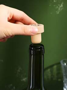 [定制] 5/10/20/50/100 件个性化散装木制酒塞、雕刻木制酒塞、婚礼宾客礼物、伴娘礼物、定制伴娘礼物、派对礼物、可重复使用的酒塞、多功能、可重复使用、精致、时尚、高品质、色彩鲜艳、现代、定制、个性化、独特、适合男士、女士、男朋友、朋友、茶室、家居、花园、办公室、周年纪念日、情人节、母亲节、生日、父亲节、毕业典礼、婚礼、乔迁、酒吧用具和酿酒的理想礼物 - 櫸木瓶塞 - 查看 4