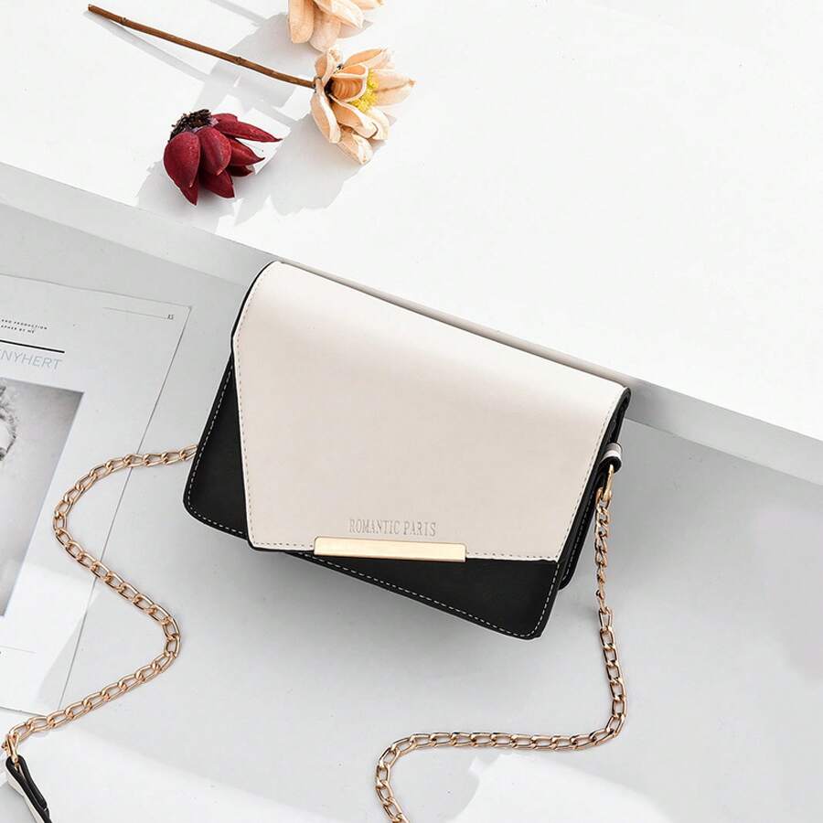 Women Shoulder Bags - 白色配綠色 - 查看 1