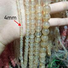 1 brin de pierres lâches en quartz rose naturel, perles roses naturelles pour la fabrication de bijoux, bracelets et colliers DIY