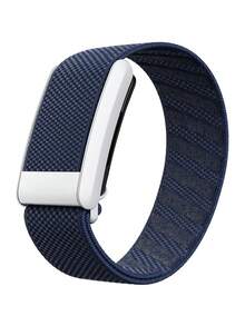 Brazalete accesorio de lujo supersuave SuperKnit 4.0 de WHOOP para máximo confort, estilo y uso durante todo el día, compatible con el dispositivo portátil de salud, acondicionamiento físico y seguimiento de actividad 4.0 - Azul Marino - Ver 1