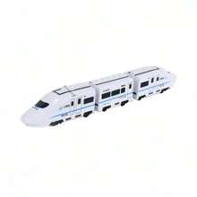 The New Type Of Electric Universal Simulation High-Speed Railway Harmony Train Can Be Freely Assembled, Featuring Automatic Steering, Automatic Lighting And Automatic Sound Effects, And Has A Detachable Carriage Design. Simulate High-Speed Electrified High-Speed Rail