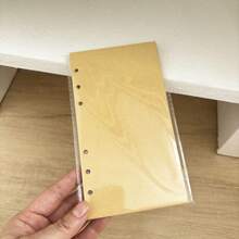 A6 45 Sheets Refill Papers,6 Holes Binder Notebook Inner Paper,Weekly/Monthly/Blank Planner Journal Notebook Parts,School Supplies,Back To School