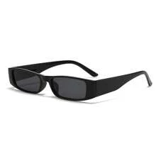 1 Stück Damen quadratische Retro kleine Rahmen quadratische Straßen-Stil Brille, Mode für Urlaub, Strand, Party, Reise, Geschenke zum Valentinstag, Weihnachten