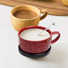 Regalos para mujeres,  taza divertida, tazas de café con tapa, mujeres, Navidad, regalo de cumpleaños - Panda - Ver 11