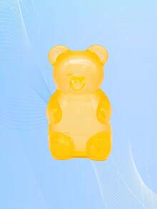 1 pieza Oso de caramelo brillante suave y relajante, juguete sensorial Needoh, juguete apretable de oso de rebote lento, juguetes antiestrés, adecuado para regalos de Navidad, Pascua, cumpleaños, relleno de bolsas de recuerdo de fiesta - Multicolor - Ver 18