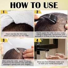 5% Minoxidil Serum, For Men And Women, Serum For Stronger Thicker Longer Hair Help, Natural Facial Hair Treatment For Grooming ThickeningExfoliating Oil