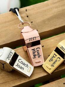 1PC Personalized WHISTLE NECKLACE Gifts Coaches Whistles Custom Football Basketball Baseball Hockey Soccer School,Multi-Functional,Durable,Ornamental,Reusable,Exquisite,Stylish,High-Quality,Colorful,Modern,Custom,Personalized,Unique