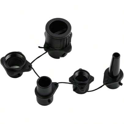 Adattatore per pompa per gommone/aquilone/Boston - per pompa ad aria convenzionale - adattatore per valvola dell'aria