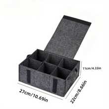 Plato de fieltro, bolsa de almacenamiento para platos y tazas, soporte grueso para vajilla de acampada, contenedores para autocaravana, armario de cocina, organización en capas - Taza-1Pc - Ver 8