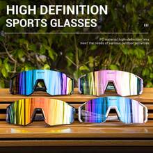 SCVCN 1pc Men Fashion Glasses Outdoor Bicycle Glasses Running Glasses Sports Hiking Drive Glasses Cycling Glasses Back To School Fashionable Preppy School Look