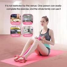 1 stuk, multifunctioneel spankoord, 4-buis elastische yoga pedaal puller weerstandsband, natuurlijk latex spankoord fitnessapparatuur, geschikt voor buik-/taille-/arm-/beenstrekking en gewichtsverliestraining. Fitnessaccessoires.