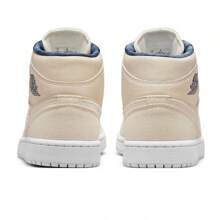 Nike Zapatillas deportivas de baloncesto de media caña Air Jordan AJ1 para mujer, con suela duradera y diseño transpirable para uso casual