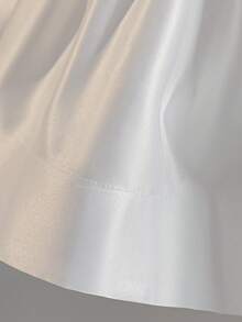 Kleine Mädchen Kleid mit Puffärmeln, Schleife und Perlenbesatz, elegantes Prinzessinnenkleid, geeignet Geburtstagsfeiern, Hochzeiten, Blumenmädchen, Feierlichkeiten