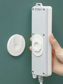 全新电线整理架、壁挂式插座电源线管理架、粘性收纳挂钩、学校用品、返校用品