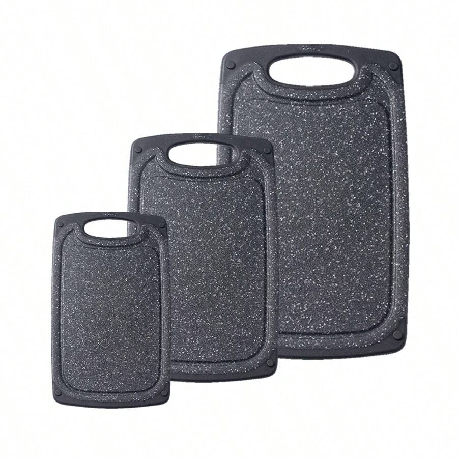 1 件/3 件厨房切菜板，专业砧板套装，可放入洗碗机清洗的切菜板，带汁槽和提手