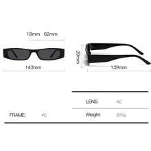 1 Stück Damen quadratische Retro kleine Rahmen quadratische Straßen-Stil Brille, Mode für Urlaub, Strand, Party, Reise, Geschenke zum Valentinstag, Weihnachten