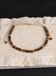 Pulsera hecha a mano de piedra natural, regalo minimalista adecuado para hombres y mujeres, perfecto para cumpleaños, aniversarios u cualquier ocasión!