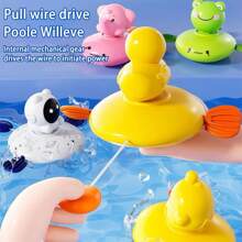 Bathtub Toys For Kids, Frog Water Cars, Pull Crocodile Bubble Machine, Fun Bath Time & Water Play Toys