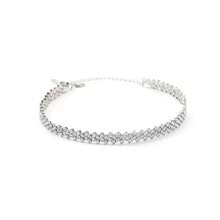 1 Stück luxuriöse Kristallkrallenkette mit geschweißten Strass, Geschenk für Frauen zu Hochzeit, Verlobung oder Party